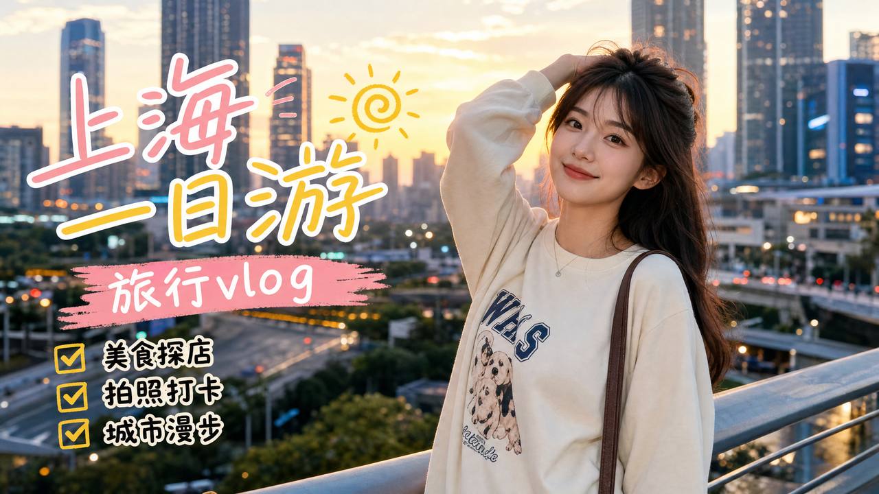 直播录屏视频-城市旅行VLOG生活视频分享